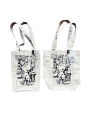 Tote Bag Mujer con tres gatos