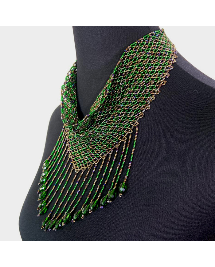 Collar Verde Esmeralda