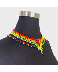 Collar Arcoiris Triangulo