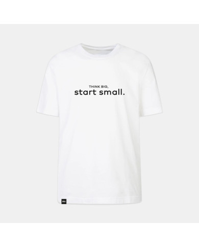 Camiseta Think Big Start Small