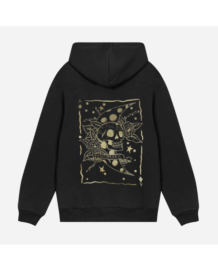 Hoodie SantaMuerte Logo Dorado