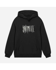 Hoodie Santa Muerte Logo Blanco