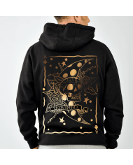 Hoodie SantaMuerte Logo Dorado
