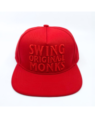 Gorra Swing Orginal Monks Roja Logo Rojo