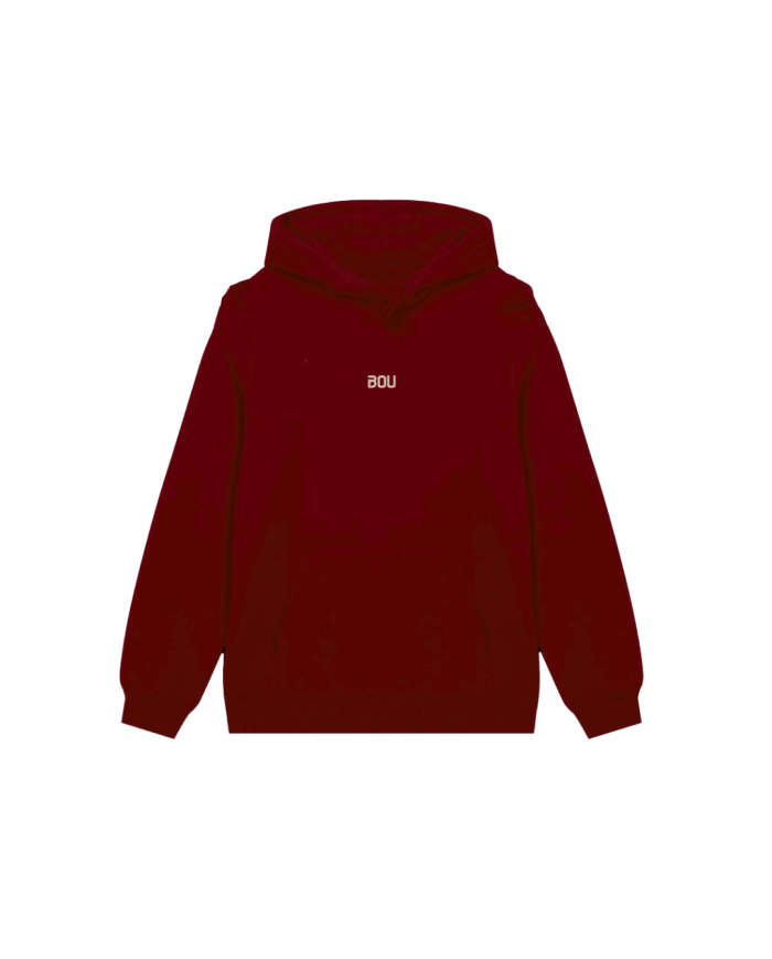 Hoodie From The Middle of the World (Vino)