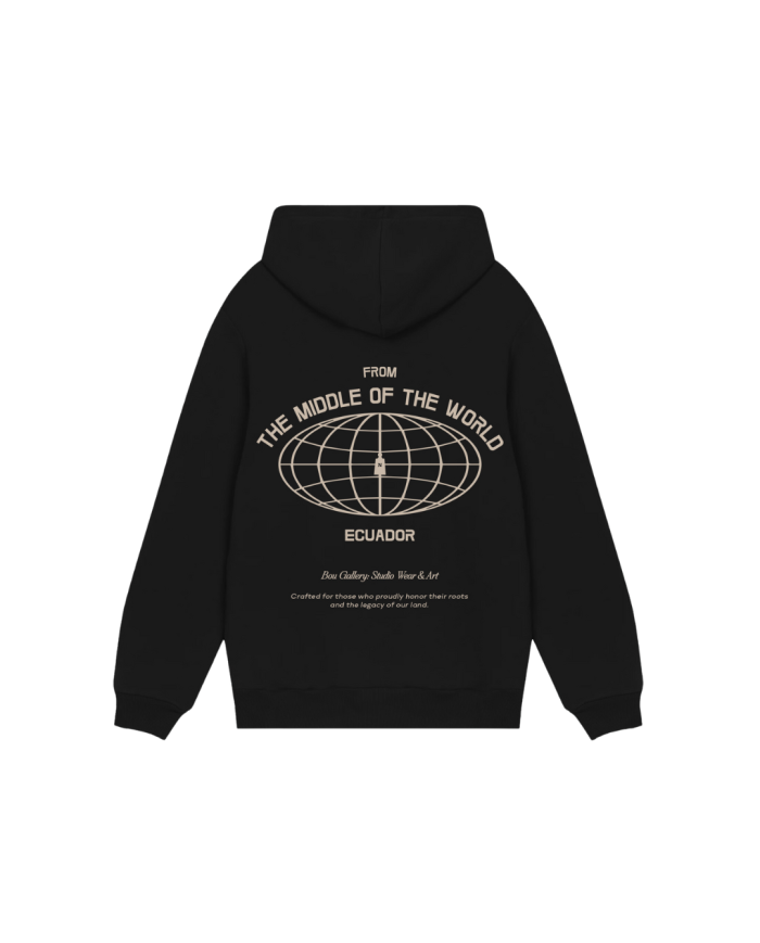 Hoodie From The Middle of the World (Negra)
