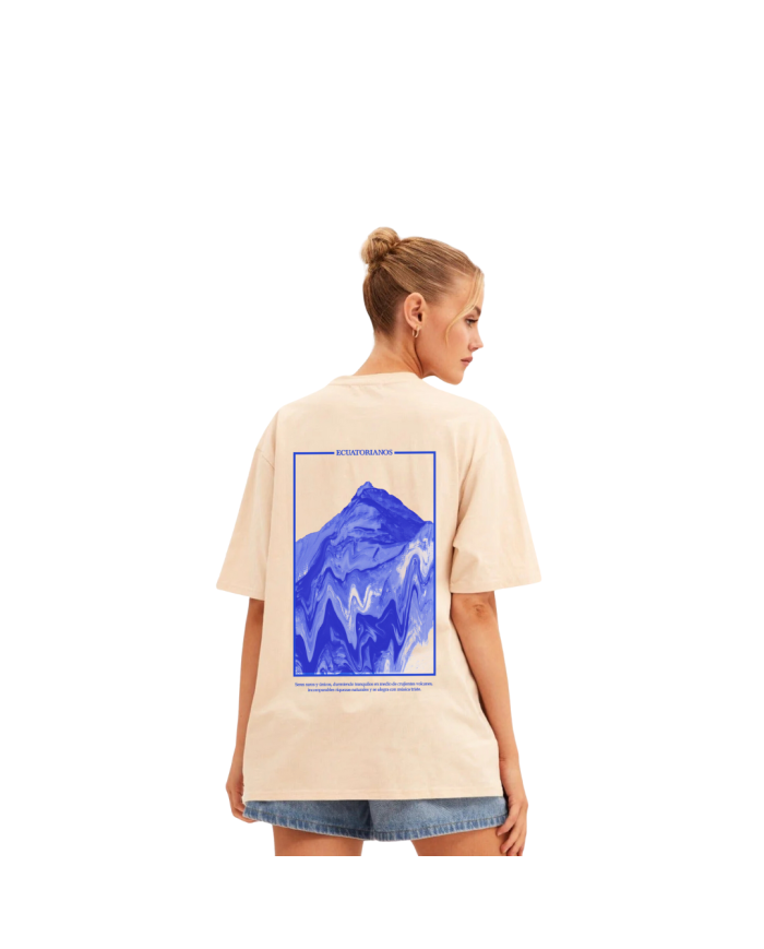 Camiseta Montaña (Nacar)
