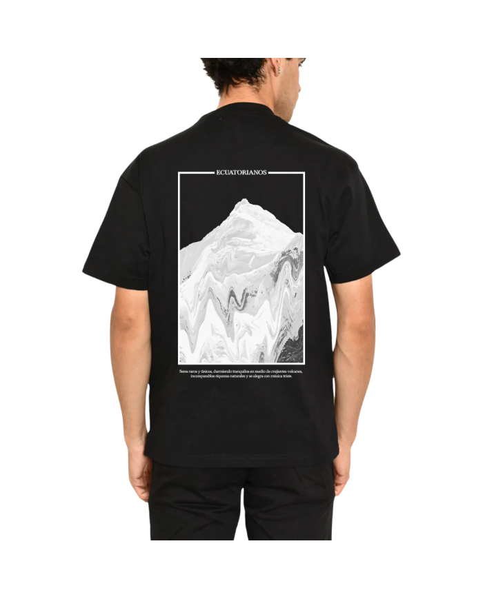 Camiseta Montaña (Negra)