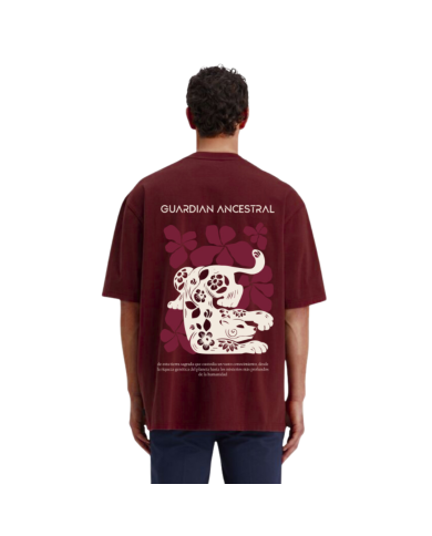 Camiseta Guardián Ancestral (Vino)