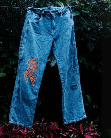 copy of PANTALON RAIZ AZUL AQUA