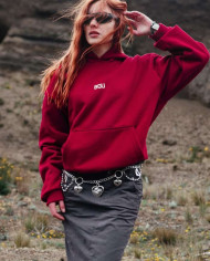 Hoodie From The Middle of the World (Vino)