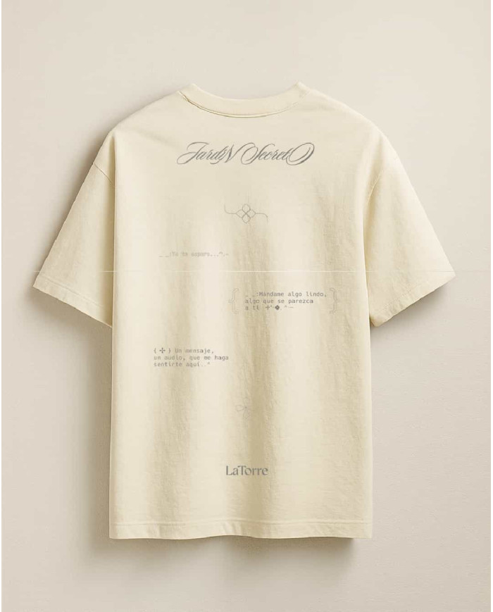 Camiseta LaTorre - Jardín Secreto ⊹˙⋆༶