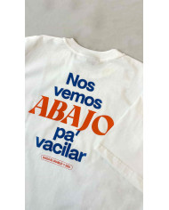 Camiseta “Saca el Diablo - Nácar”