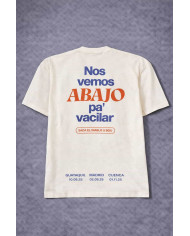 Camiseta “Saca el Diablo - Nácar”