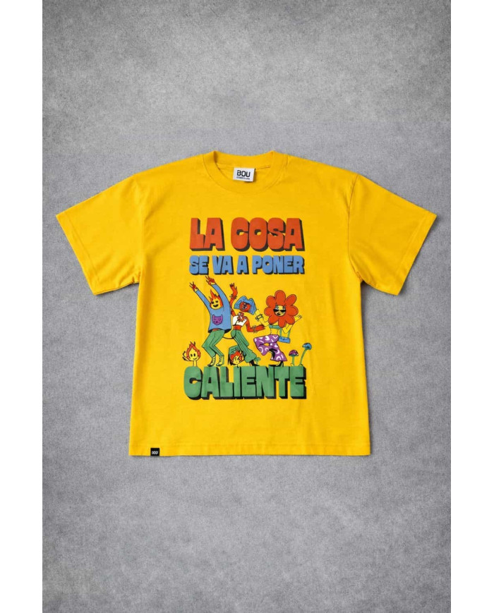 Camiseta Saca el Diablo - Naranja