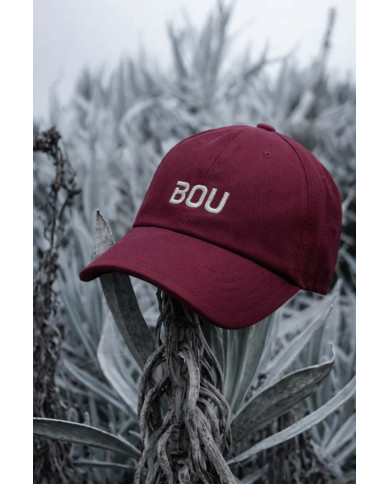 Gorra “Raíz” – BOU (Vino)